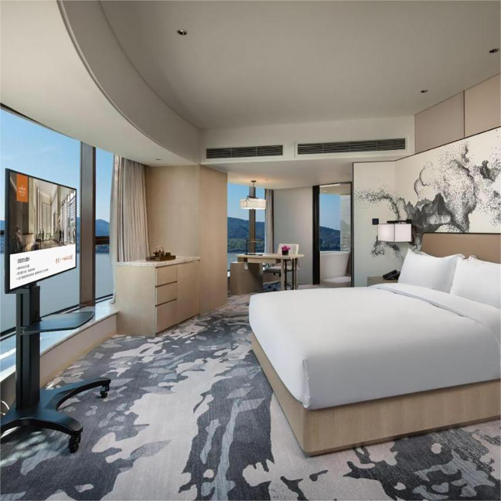 Woven Fireproof Carpet Tiles Hotel Carpet