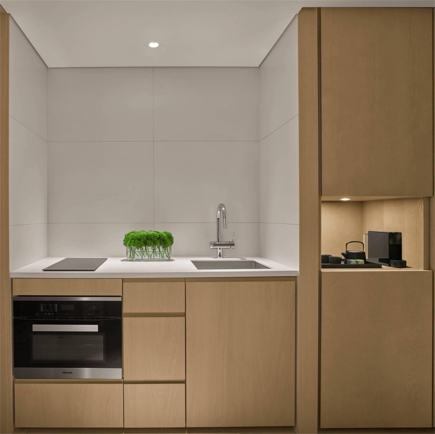 High Quality Wooden Guest Room Minibar For Home