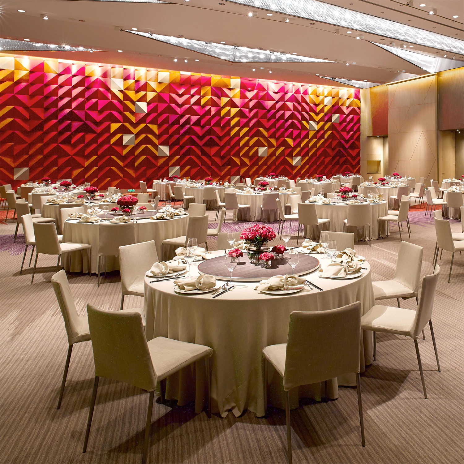 Adjustable Communal Soundproof Hotel Public Area Wall Panel