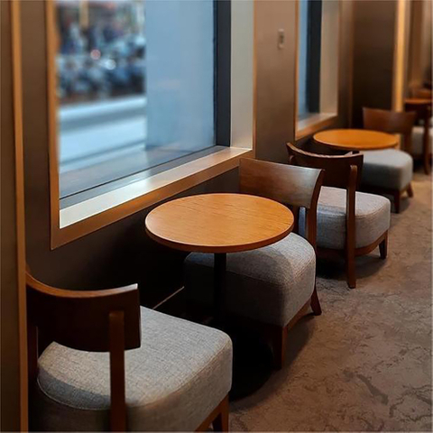 Designed Interior Budget Hotel Restaurant Furniture