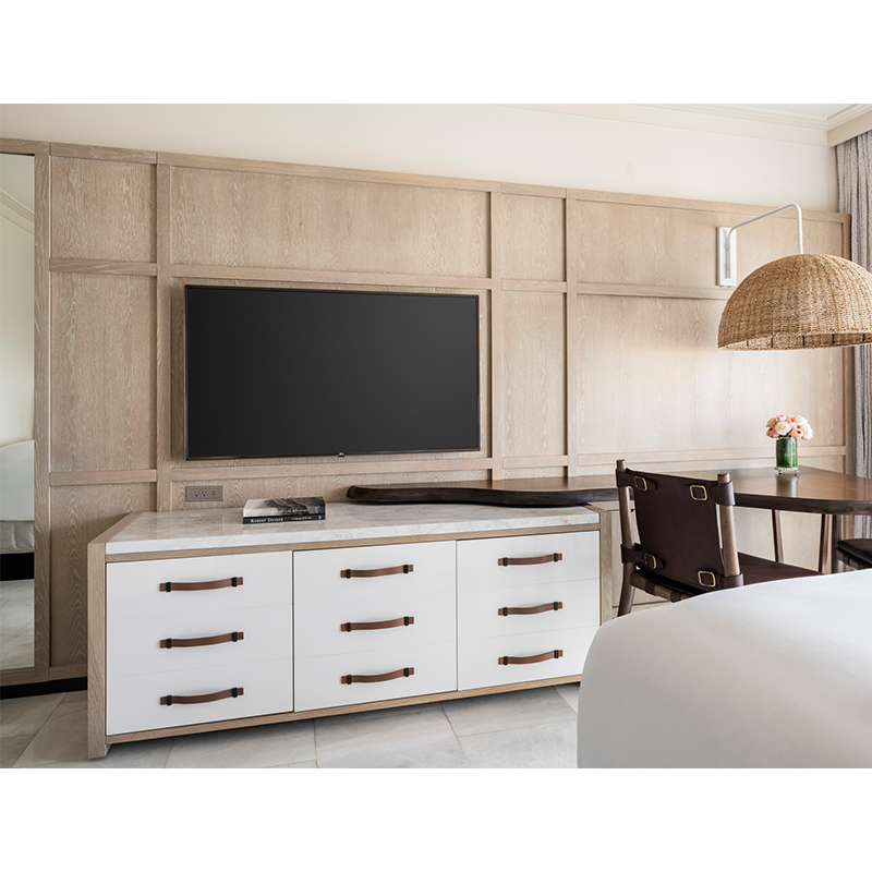 Contemporary Style Anti-scratch Creative Hotel Bedroom Furniture