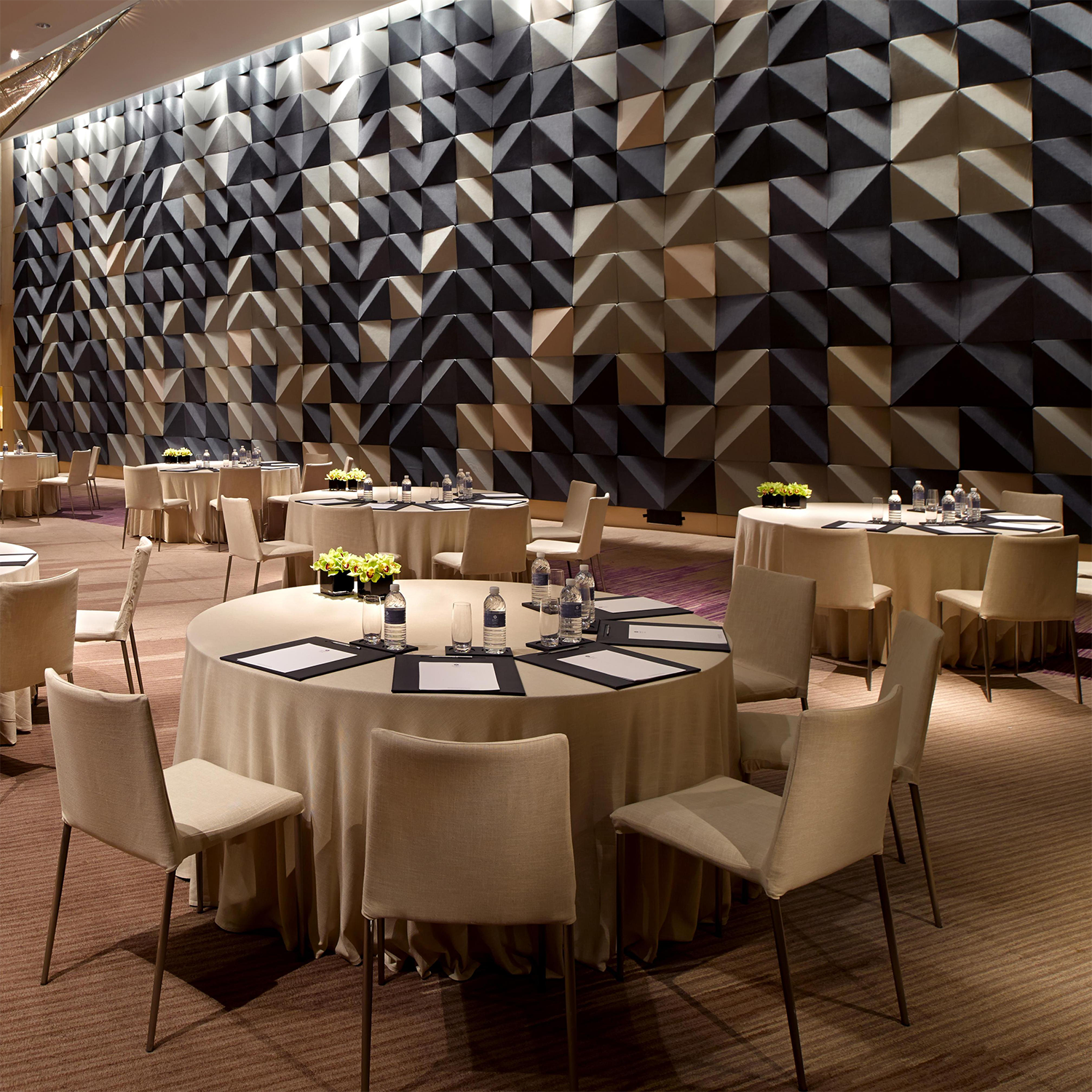 Adjustable Communal Soundproof Hotel Public Area Wall Panel