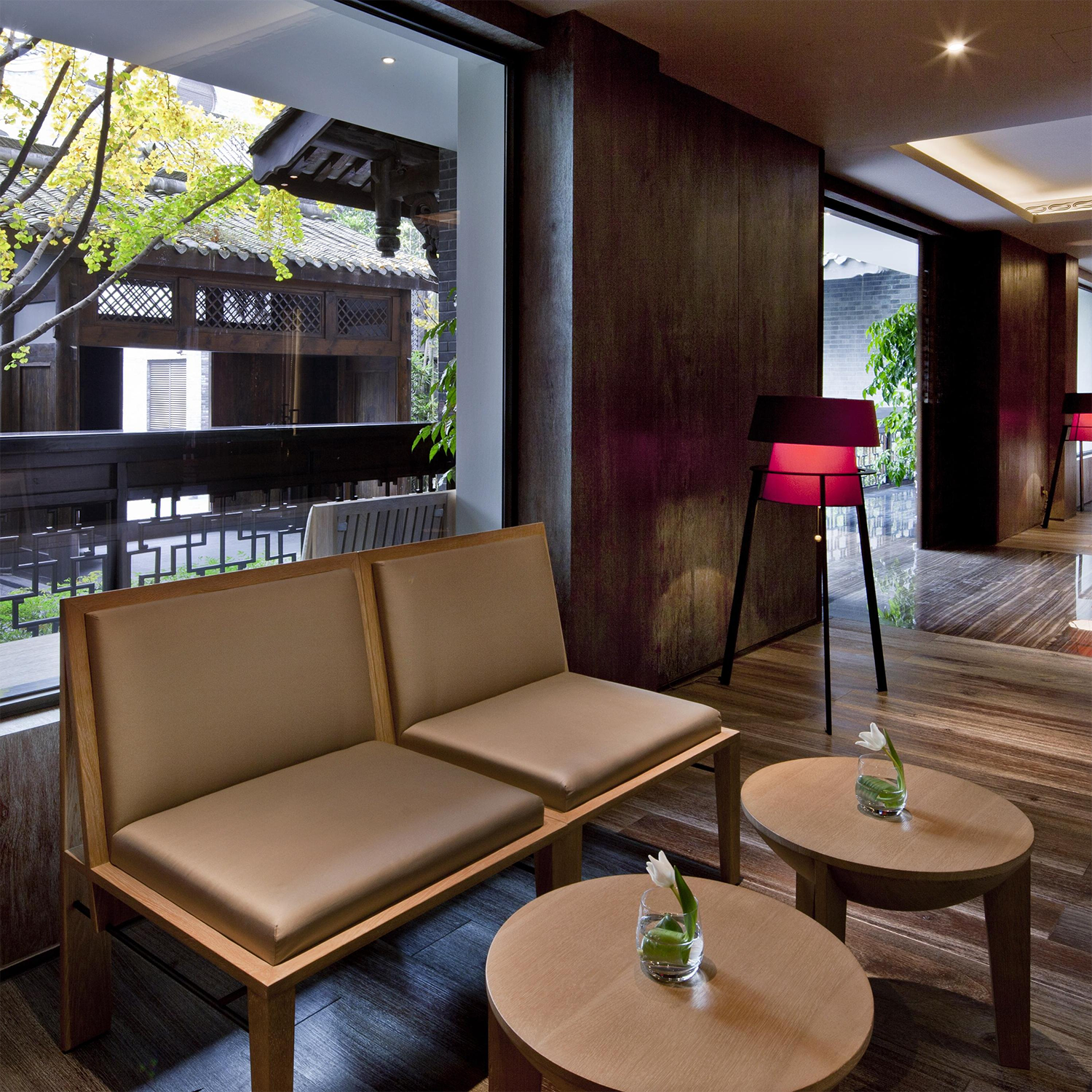 Bespoke Contract Pu Leather Hotel Public Area Furniture