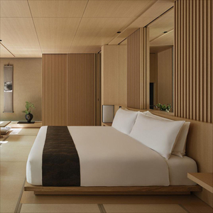 Durable Oak Laminated Panel For Hotel Bedroom