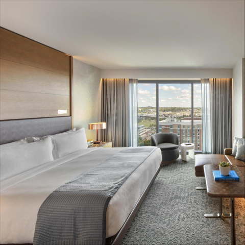 Durable Designed King Size Hotel Headboard For Hotel Bedroom