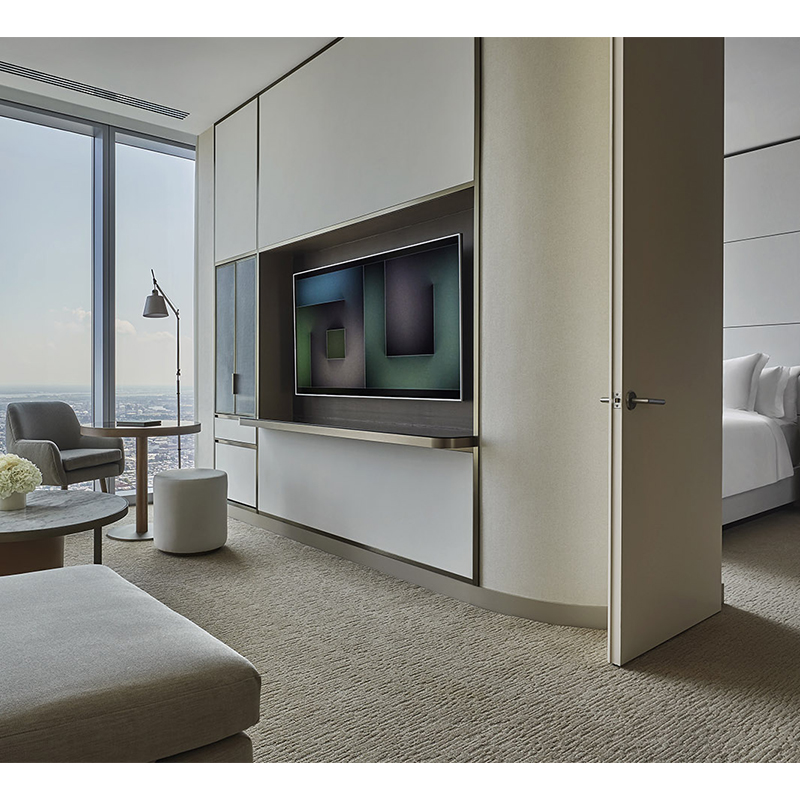 Contemporary Style Anti-scratch Creative Hotel Bedroom Furniture