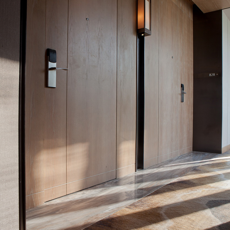 Customizable and Versatile Hotel Corridor Wall Panel