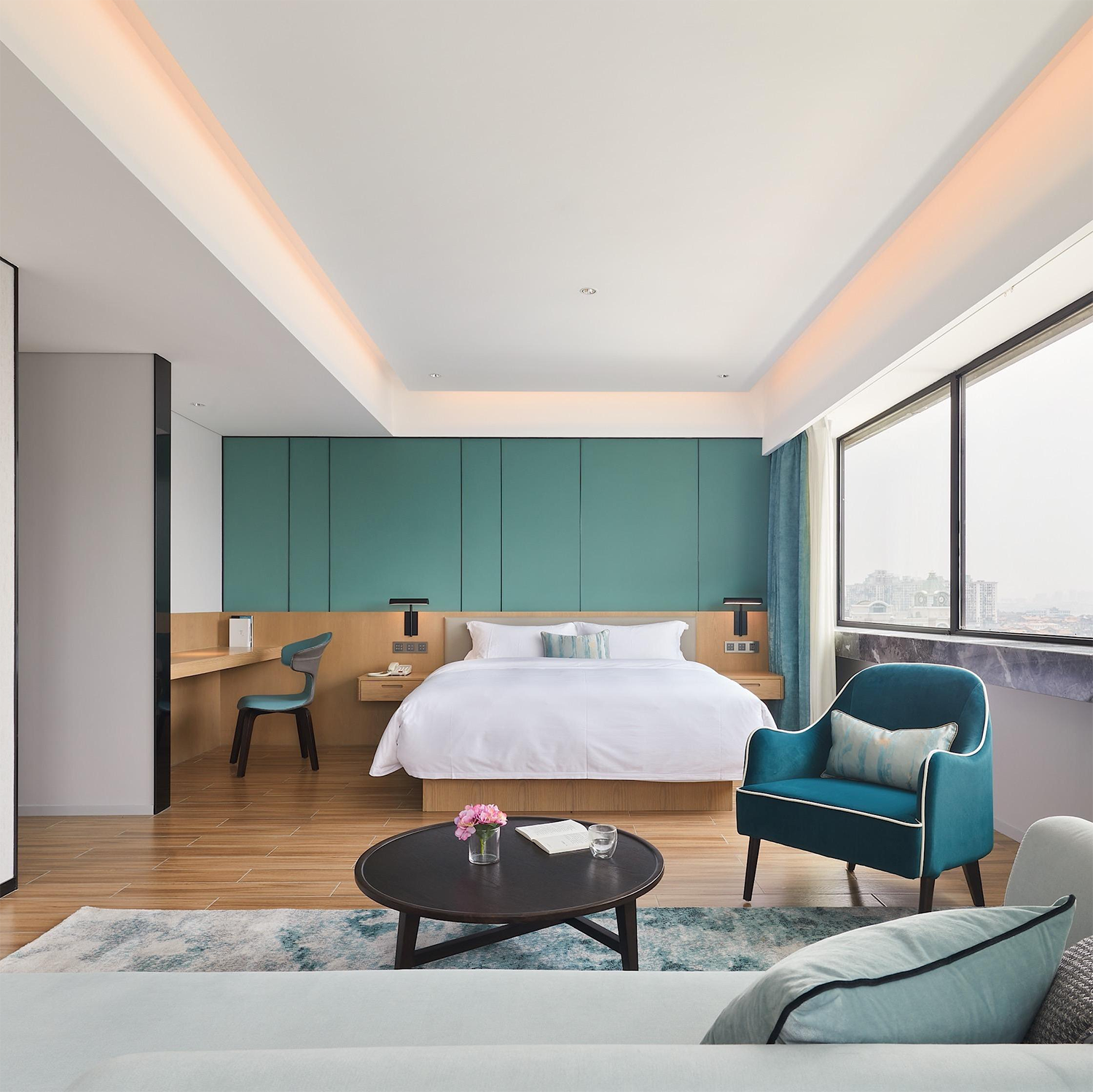 High Quality Wooden Minibar Cabinet For Hotel