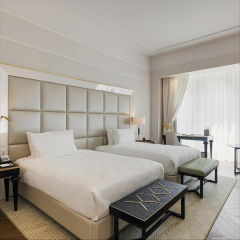 High Quality Hotel Headboard With Lights For Bedroom Decor