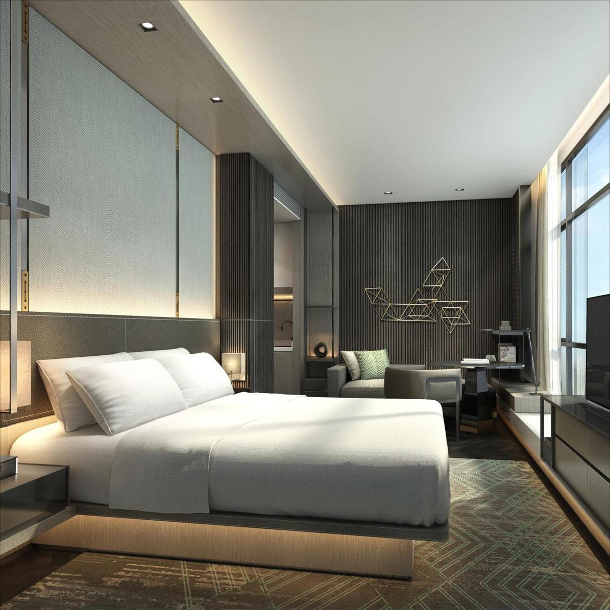 Customized King Size Hotel Headboard For Home Decor