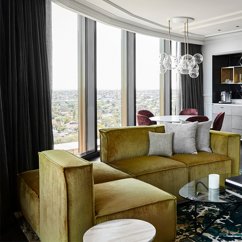 5 Star Stain Resistant Bespoke Hotel Bedroom Furniture