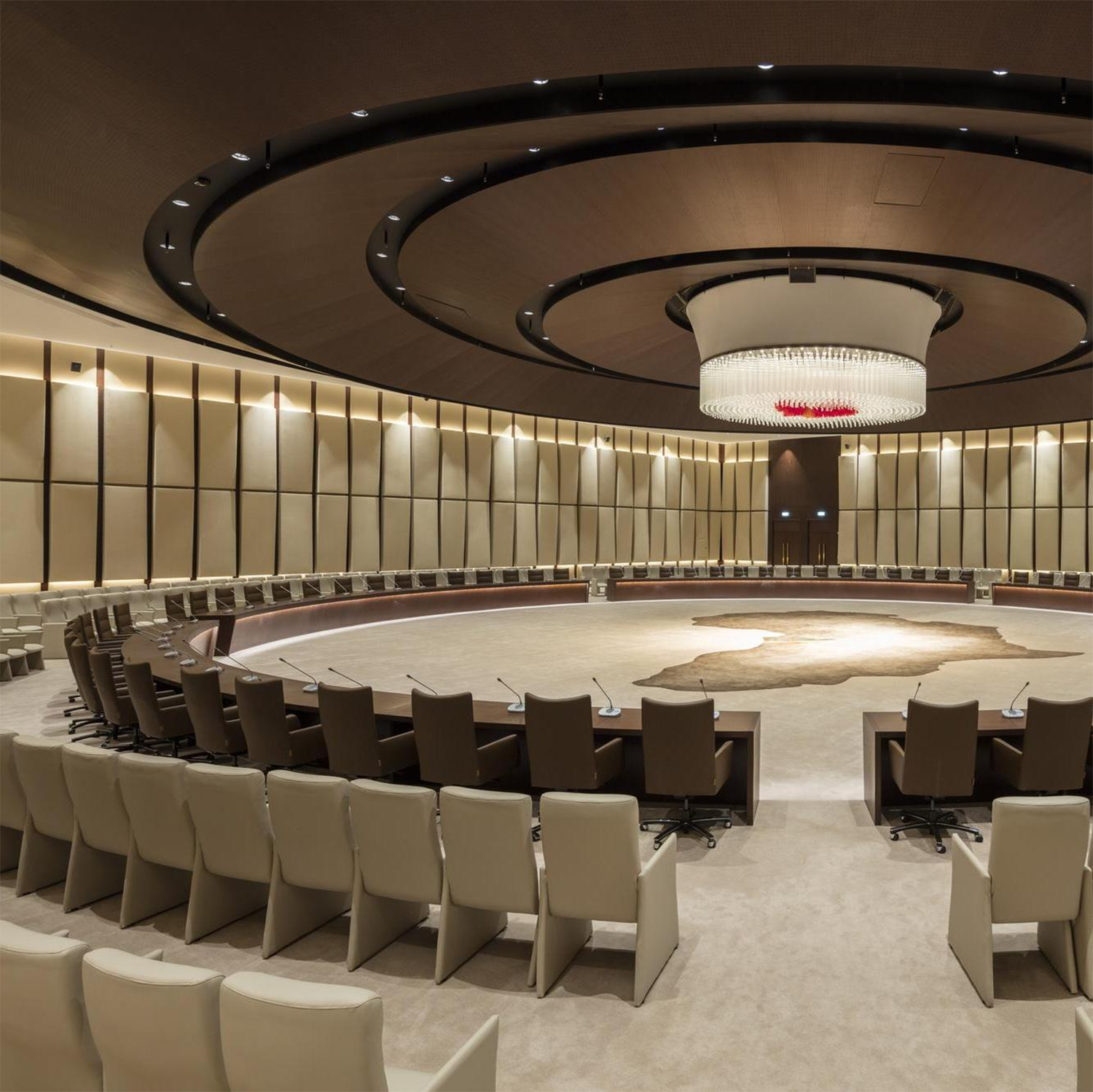 Adjustable Communal Soundproof Hotel Public Area Wall Panel