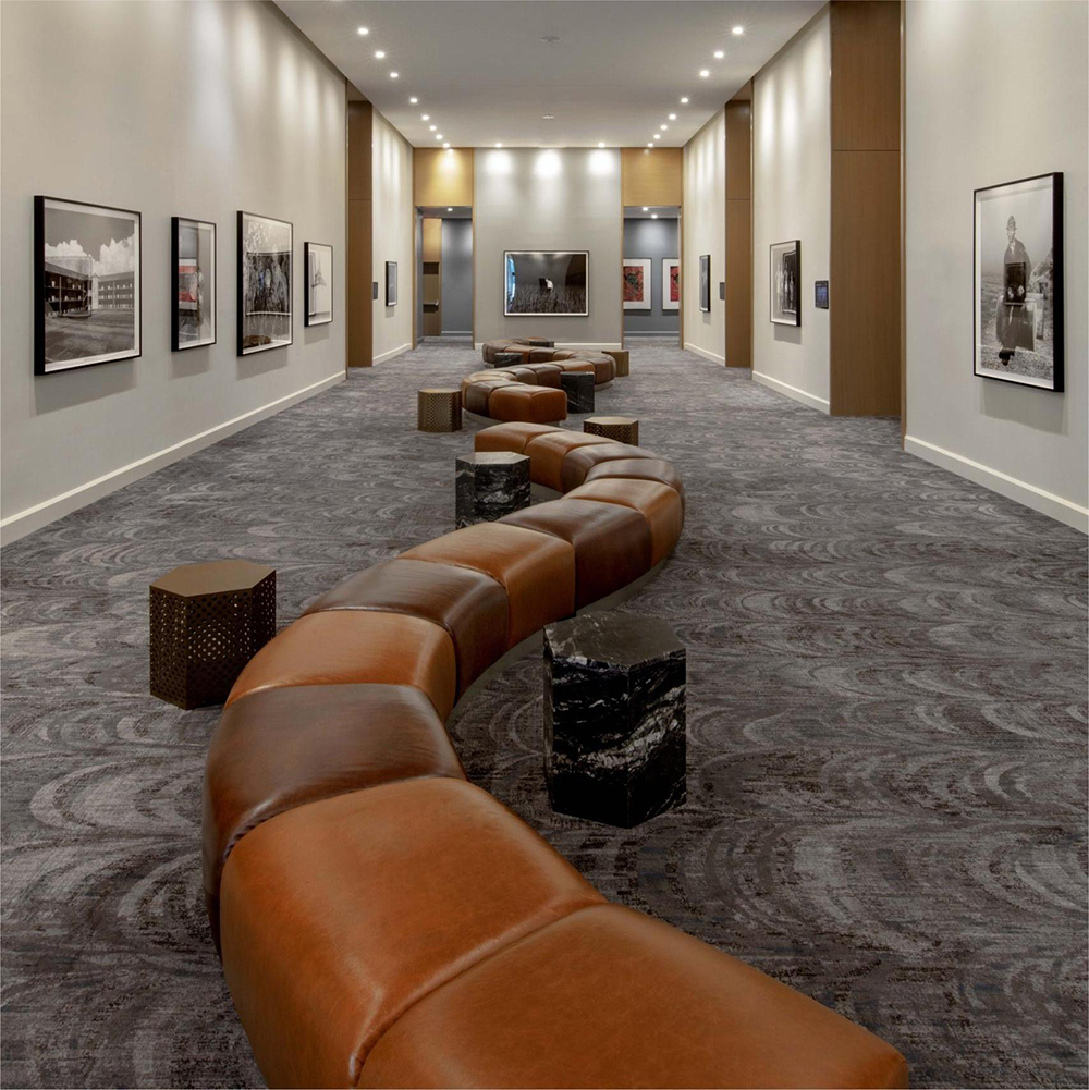 Bespoke Contract Pu Leather Hotel Public Area Furniture