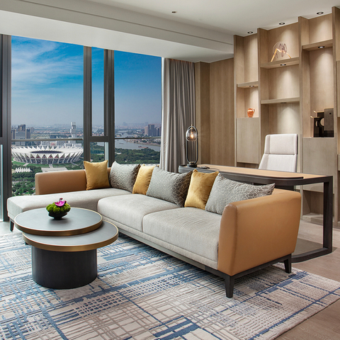 Modern Wear Proof Custom Hotel Bedroom Furniture