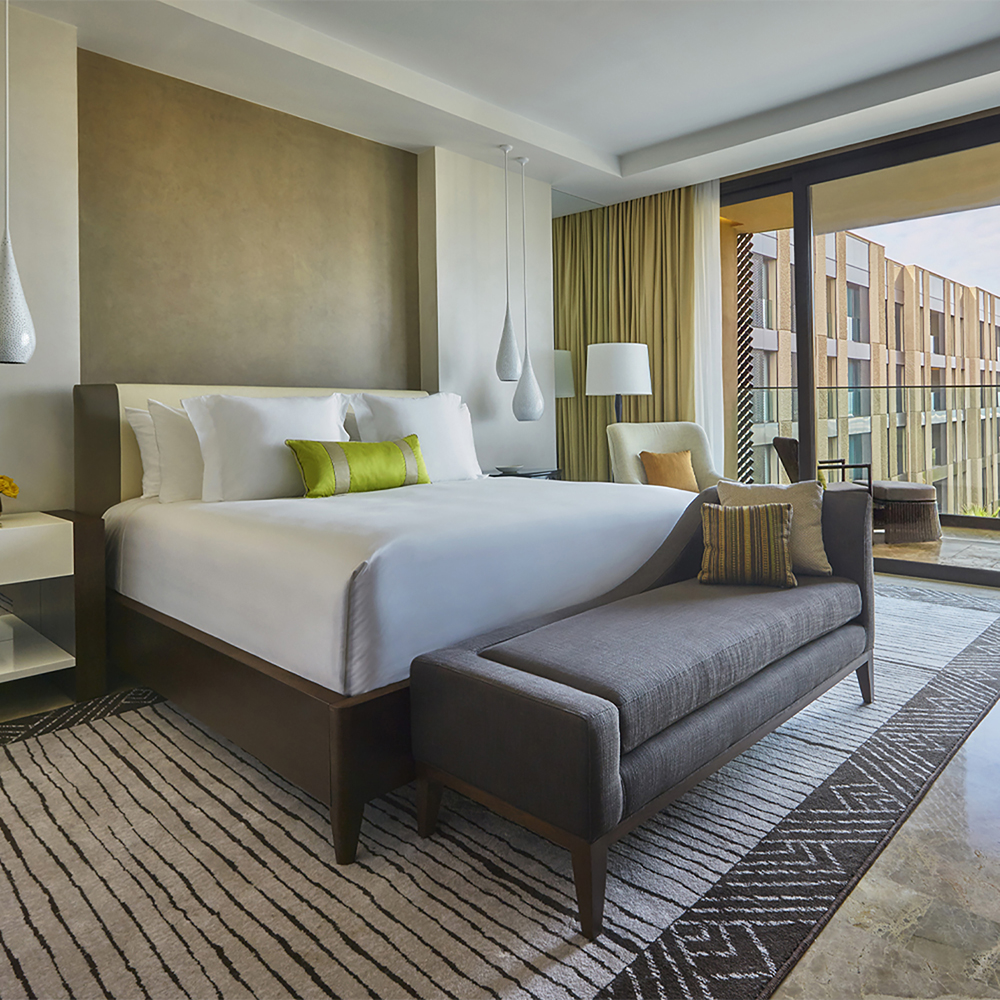 Contract Waterproof Upholstered Hotel Bedroom Furniture