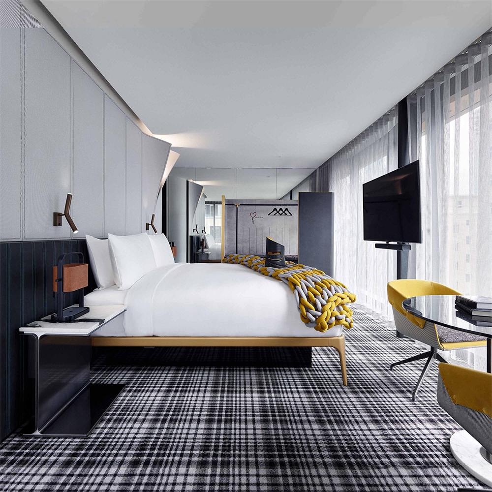 Customized Printed Noise Reduction Hotel Carpet