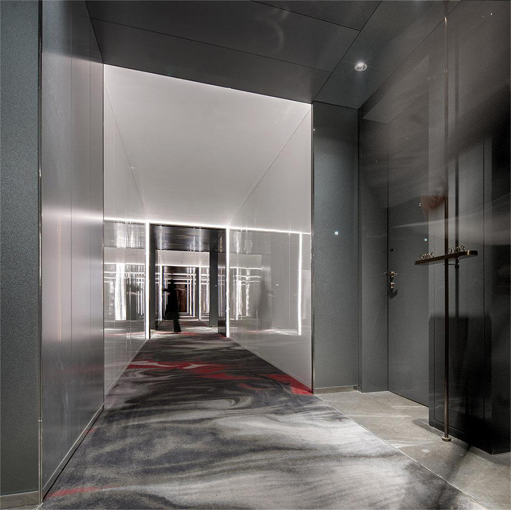 Woven Fireproof Carpet Tiles Hotel Carpet