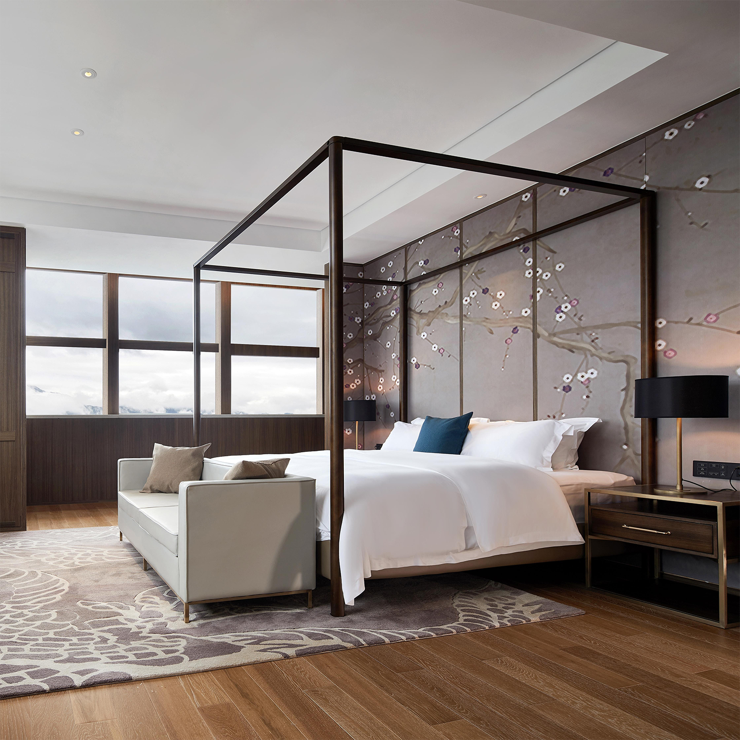 Fireproof Rectangular Hotel Bed Base For School Dormitory