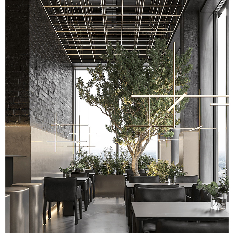 Restaurant Modern Hotel Metal Work