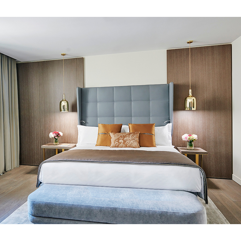 Precious Stain Resistant Functional Hotel Bedroom Furniture