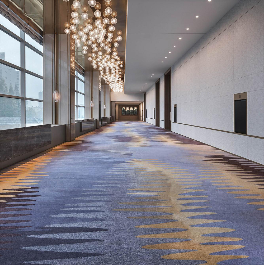 Custom Printed Wear Resistance Hotel Carpet
