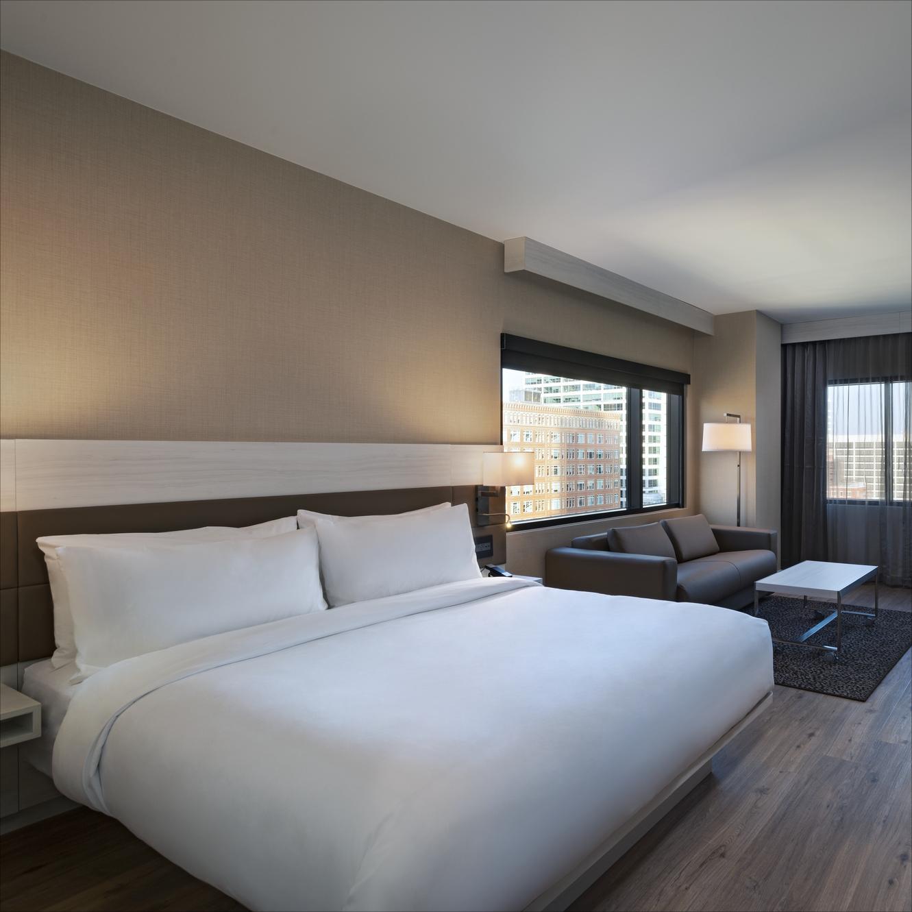 Solid wood hotel walnut headboard bedroom sets