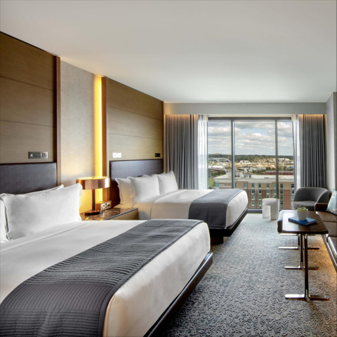 Adjustable Double Hotel Bed Base For School Dormitory